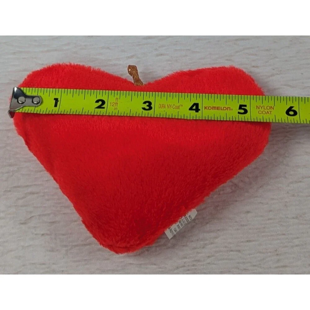 Valentine Day - Heart Plush For Someone Special - 5 x 4 inch - 12 Pack